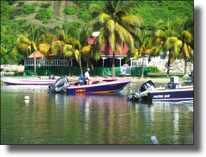 Fishing, boat, Les Saintes, Iles des Saintes, Guadeloupe