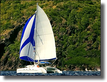 Boat Rentals and yacht charters, sailing, sailboat, Martinique, French West Indies, French Caribbean International