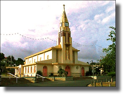 Church, eglise, Guadeloupe, French, Caribbean, Island