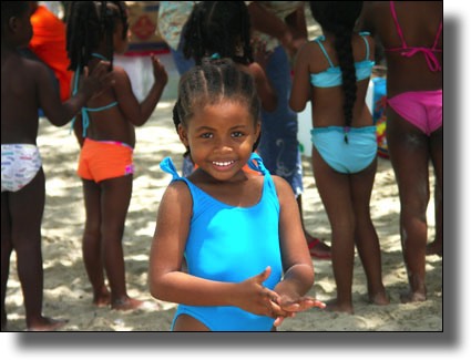 Local smiles, Guadeloupe, French, Caribbean, Island