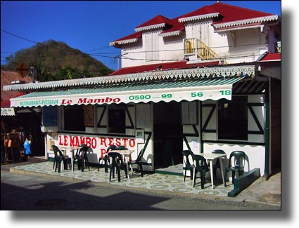Restaurant, dining in Les Saintes, Iles des Saintes, Guadeloupe