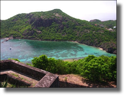 Fort, view, Les Saintes, Iles des Saintes, Guadeloupe