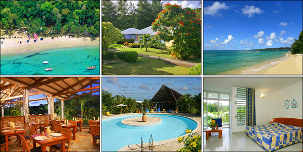 hotels, inns, lodging, Marie-Galante, Guadeloupe, French West Indies, Caribbean Island