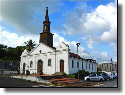 church, eglise, Arlet Bay, Martinique, French West Indies, French Caribbean International