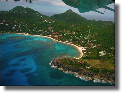 St. Barth, St. Barthelemy, St. Barts from Above