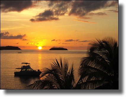 Sunset, Les Saintes, Guadeloupe, French West Indies, French Caribbean International